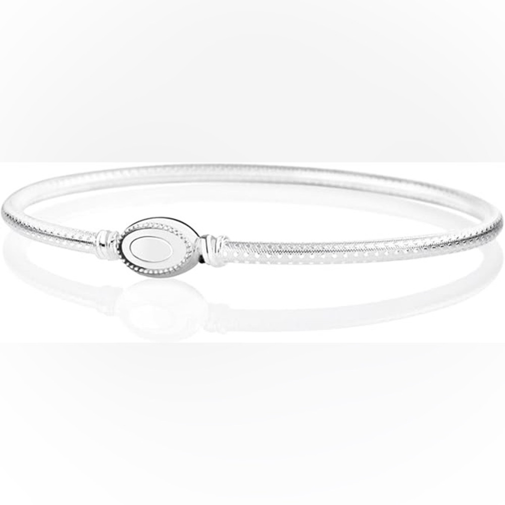 Chamilia Bright Silver Oval Touch Large Bracelet